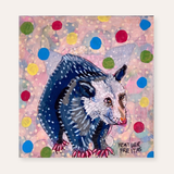 Polka Dot Opossum ( original painting )