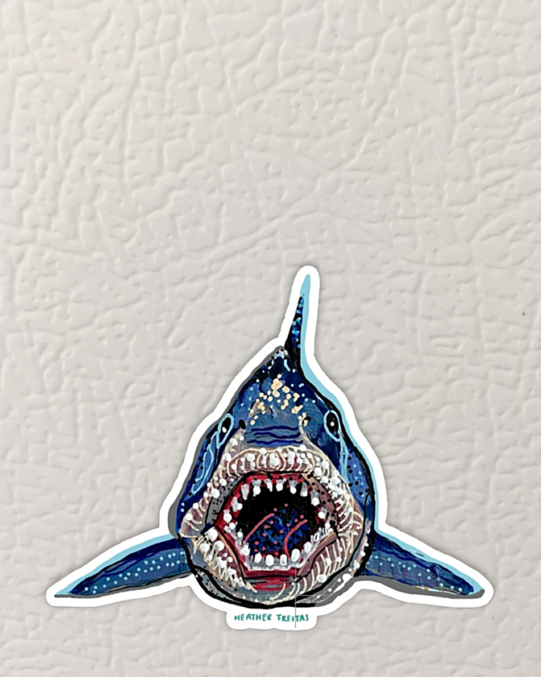 Great White Shark Magnet ( Die-Cut )