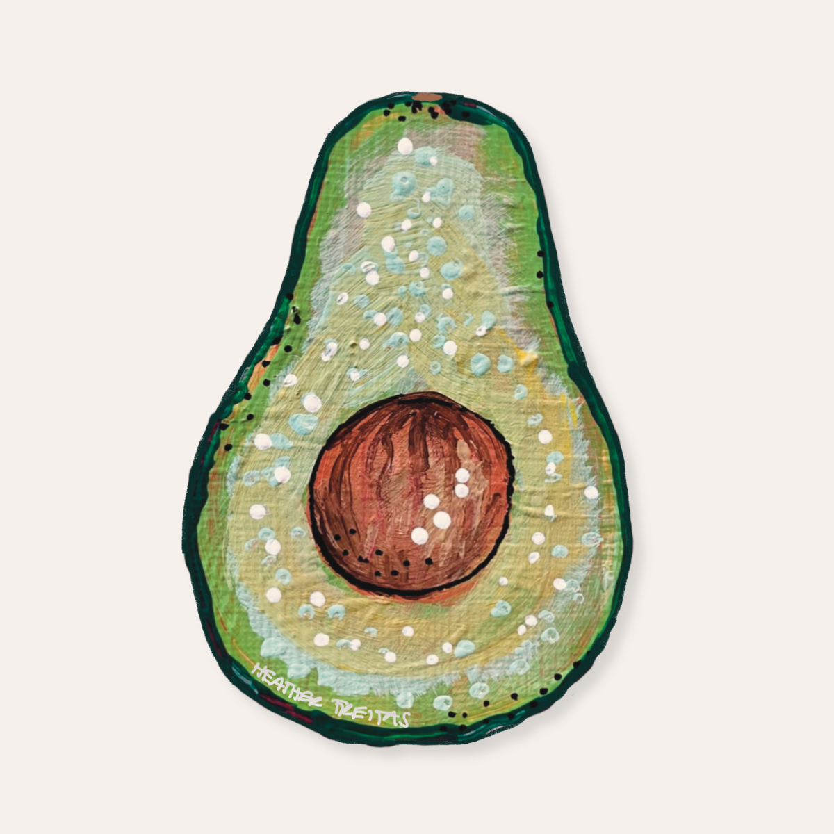 Avacado Sticker
