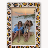 Leopard ( Hand Painted Frame 4x6 inch )