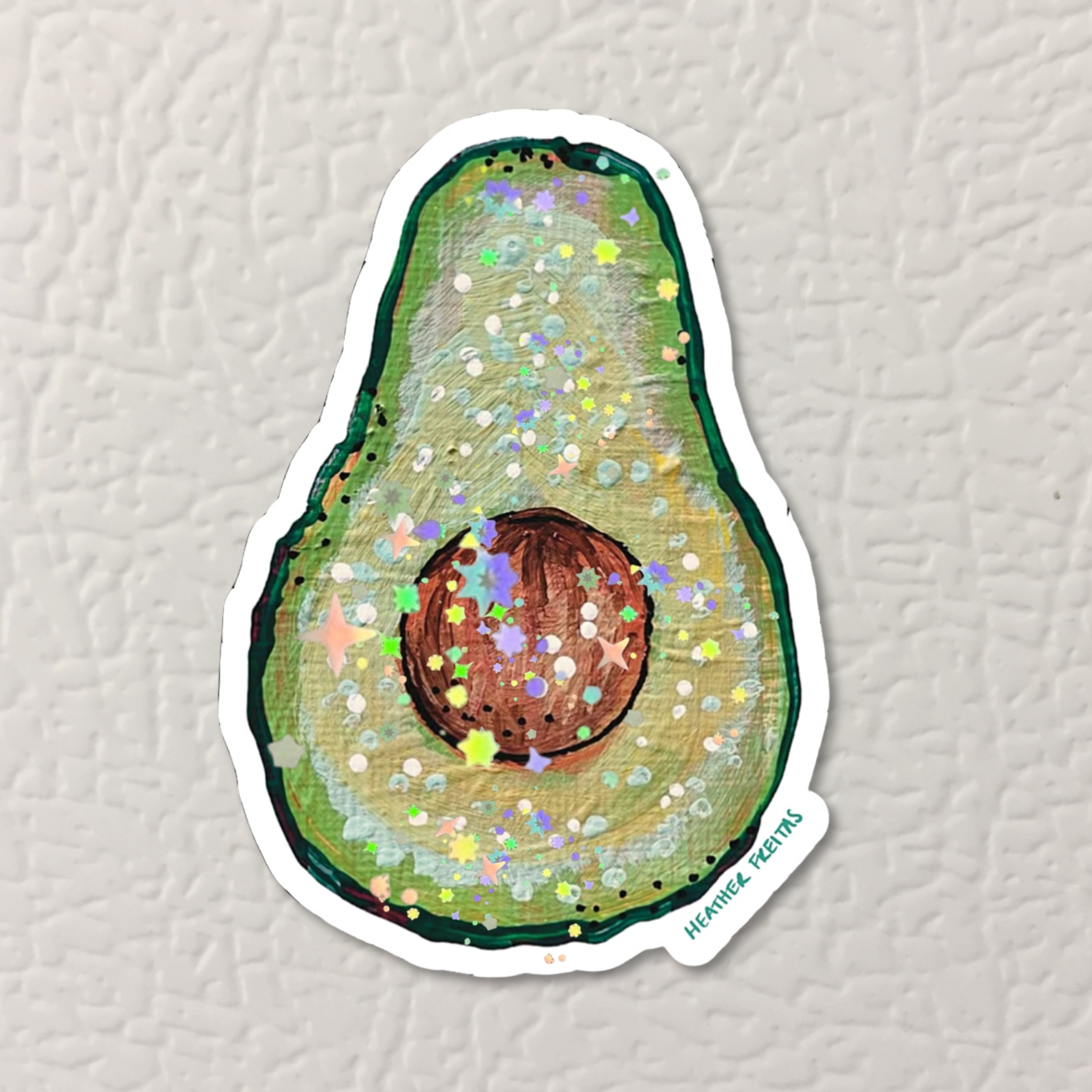 Avocado Magnet ( Die-Cut )