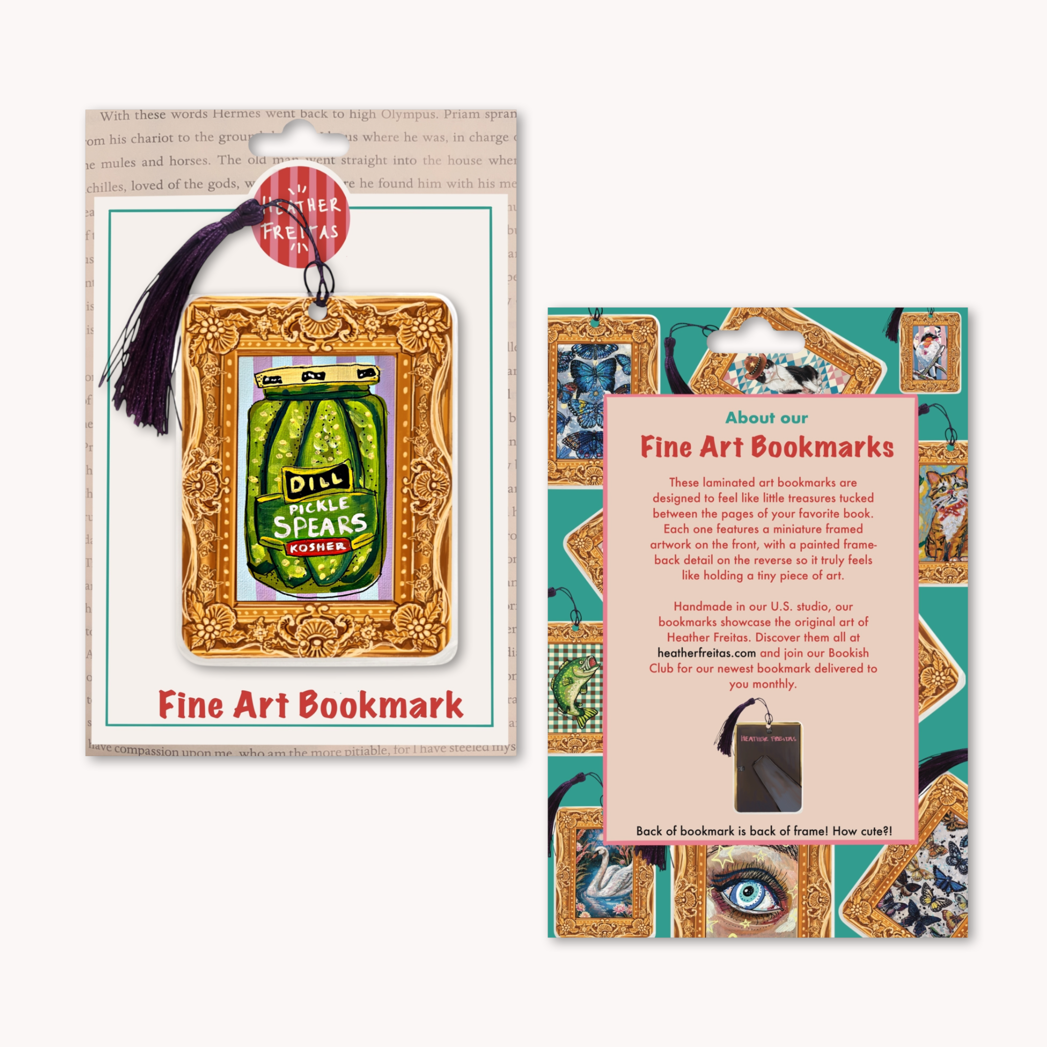 Pickle Spears Fine Art Painting Bookmark