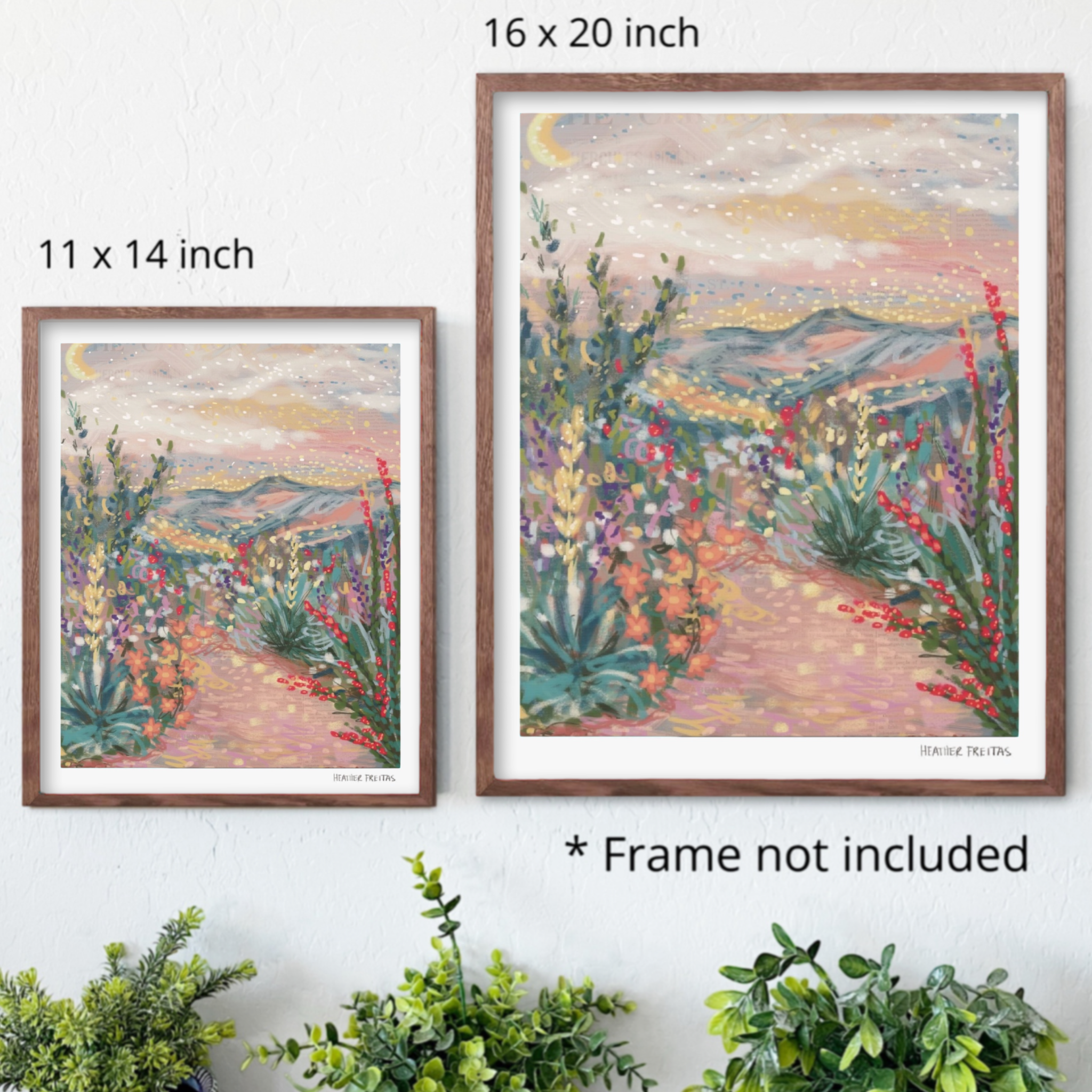 Pastel Desert Fine Art Print