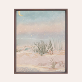 Salt Framed Fine Art Canvas Print
