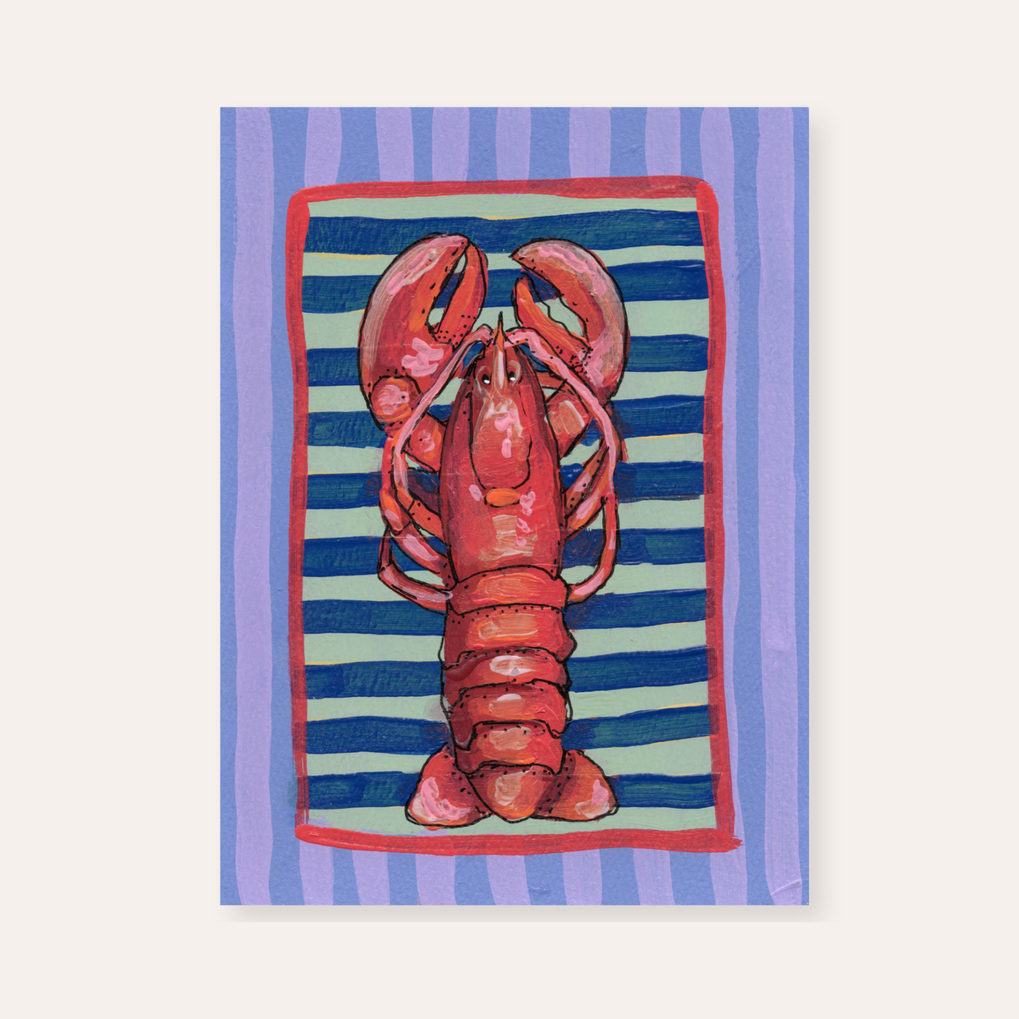 Red Lobster ( original painting )