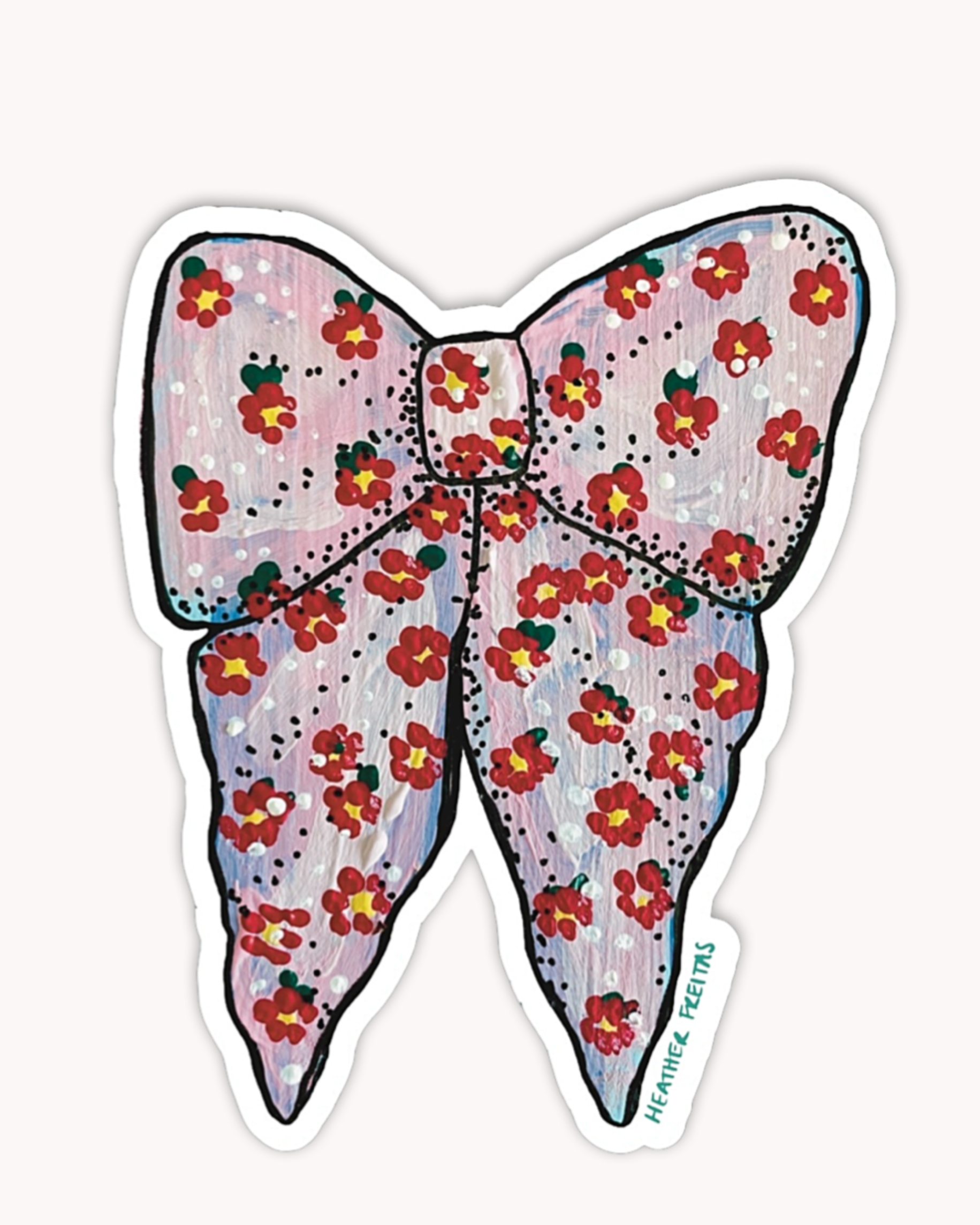 Pink Ribbon Sticker