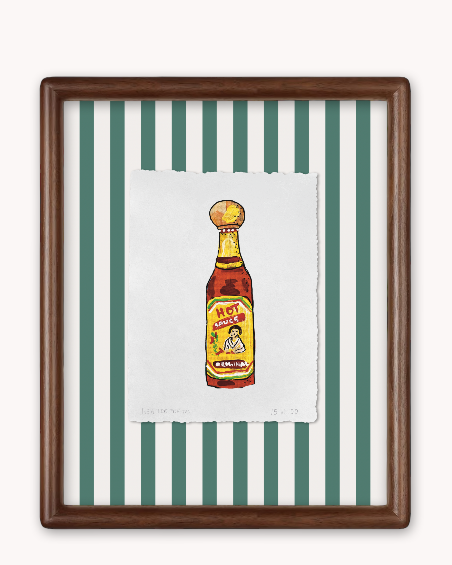 Hot Sauce Limited Edition Framed Print