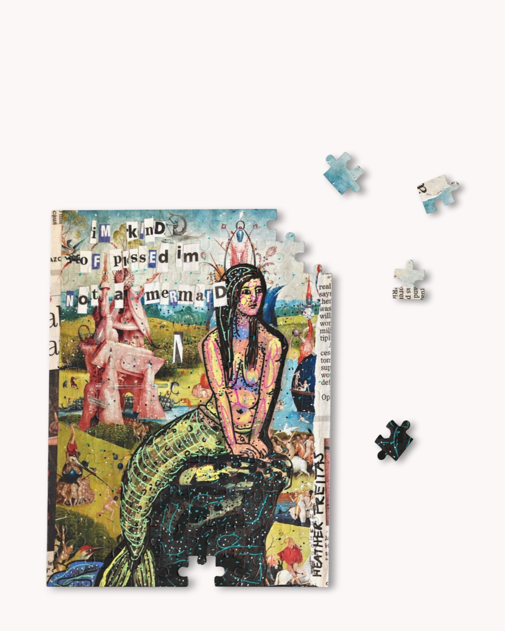 I'm Kinda pissed I'm Not A Mermaid Puzzle ( 120 - 500 Piece )