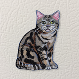 American Shorthair Cat Magnet ( Die-Cut )