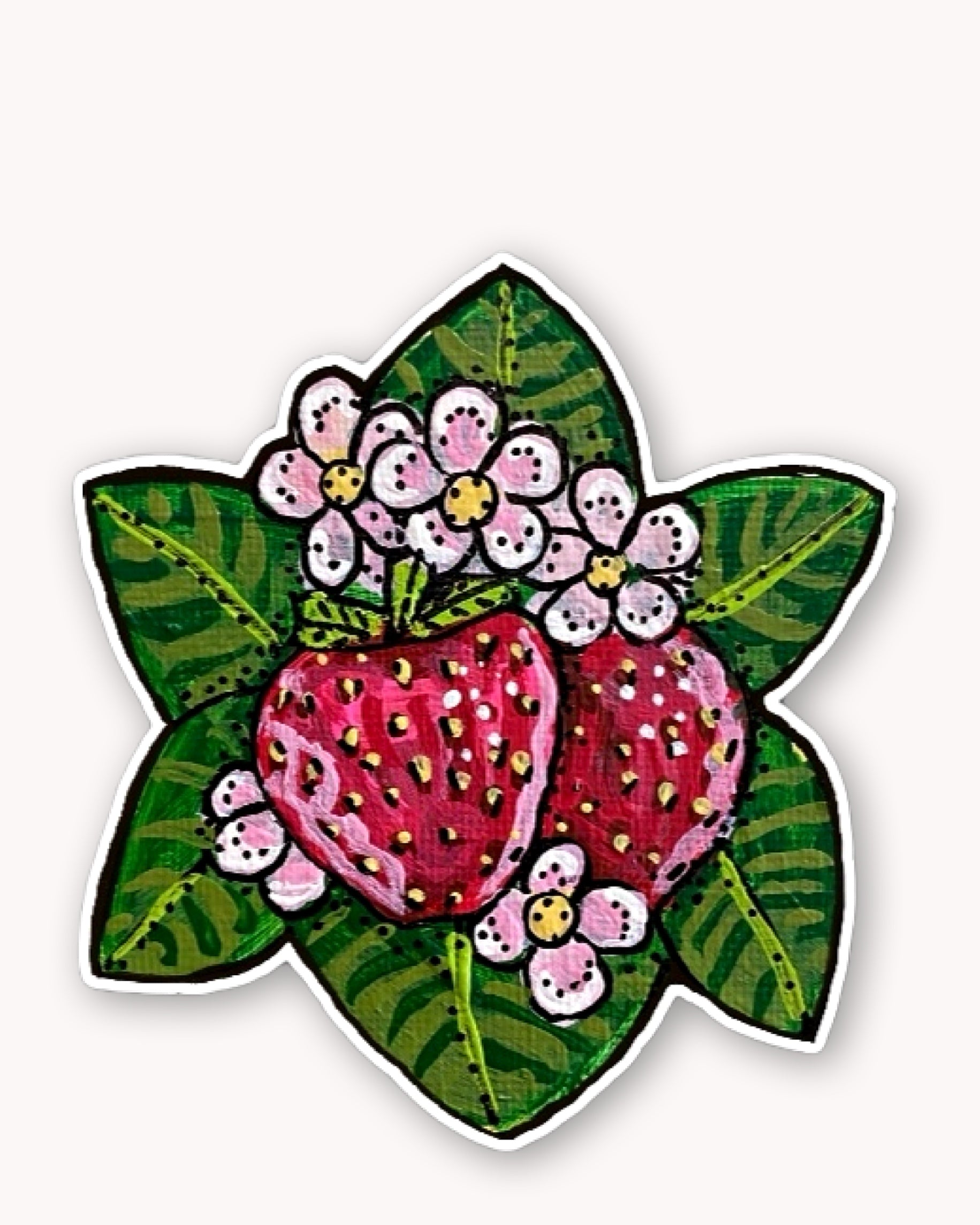 Strawberry Sticker