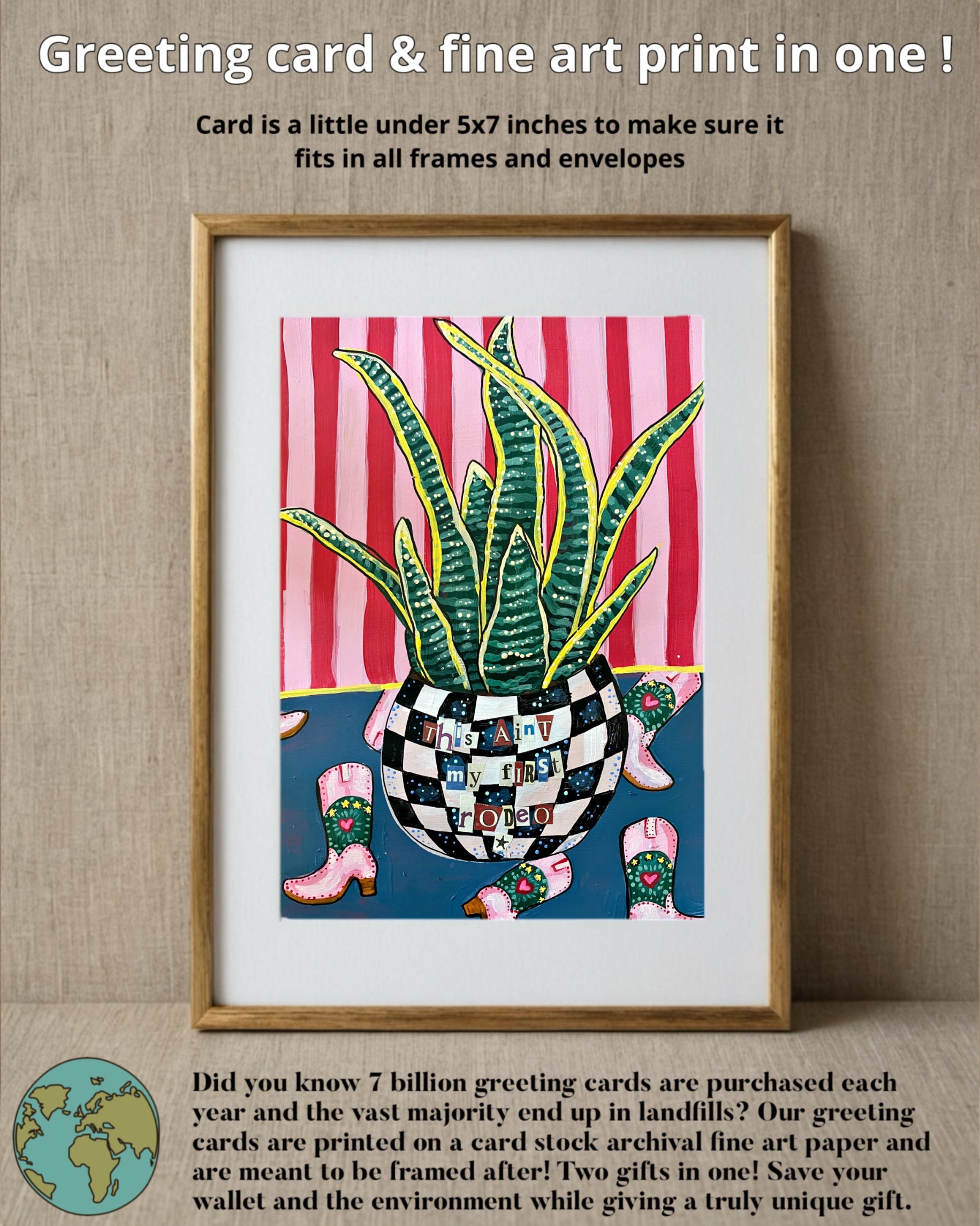 This Ain’t My First Rodeo - Greeting Card / Fine Art Print