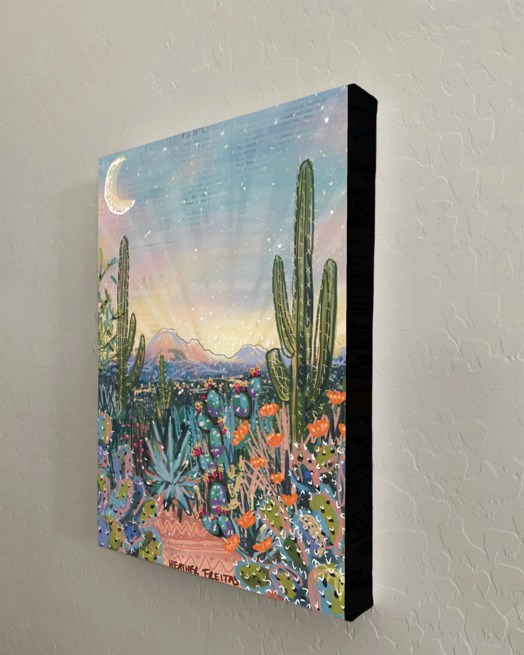Sun Beams Print