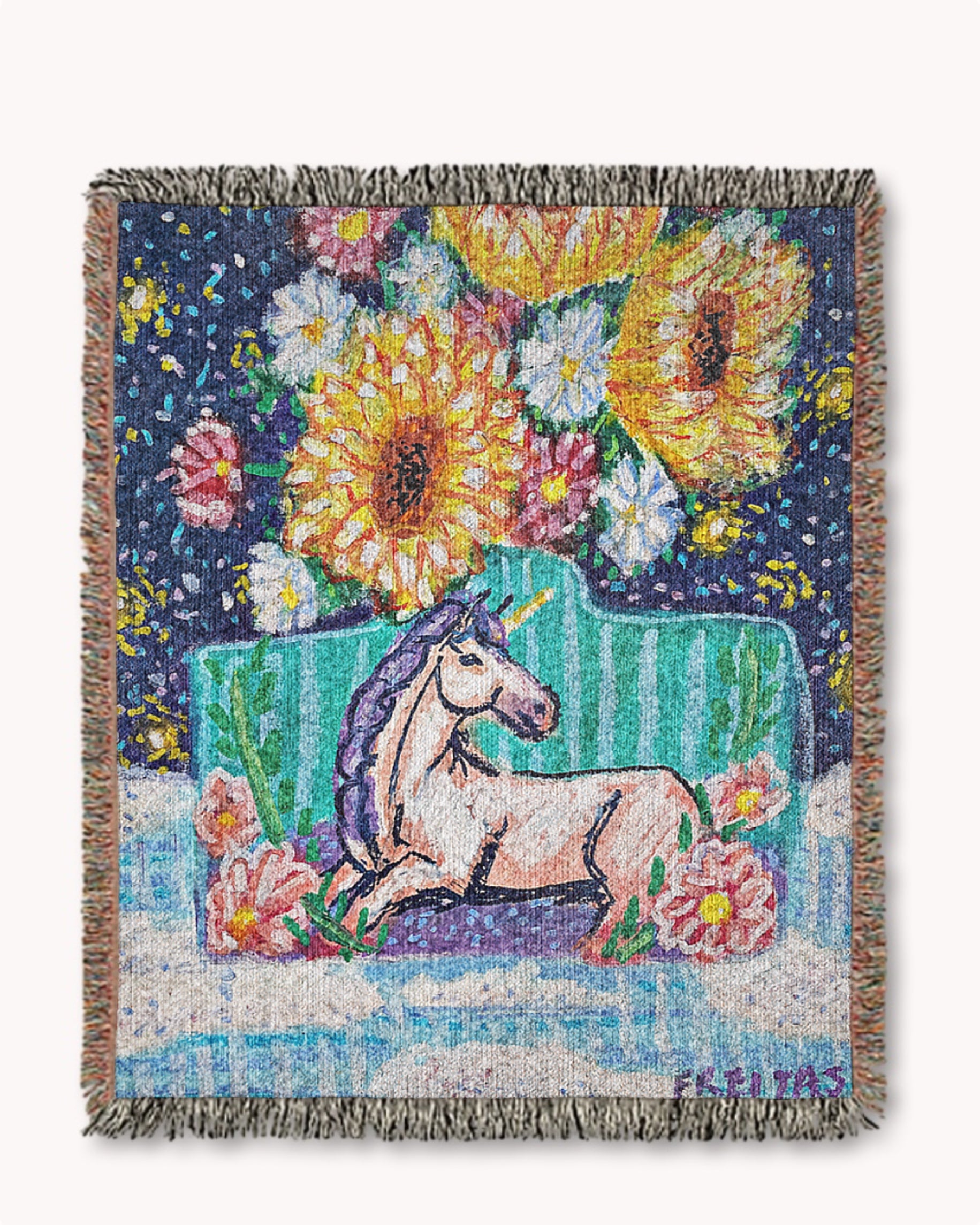 Dusk to Dawn Woven Blanket