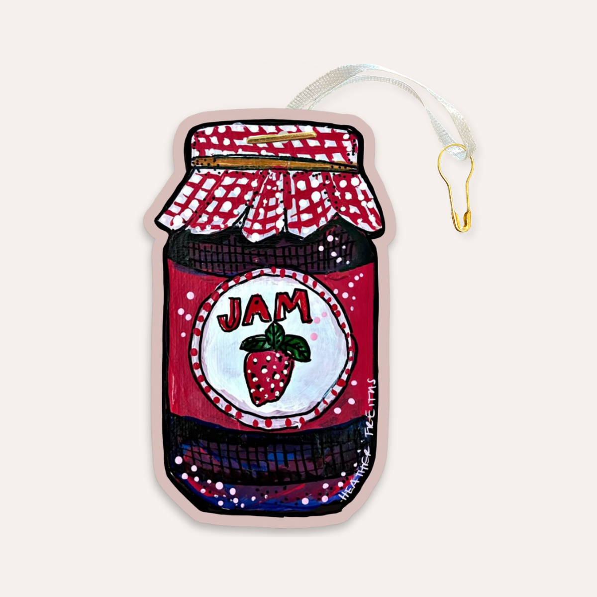 Strawberry Jam Gift Tag