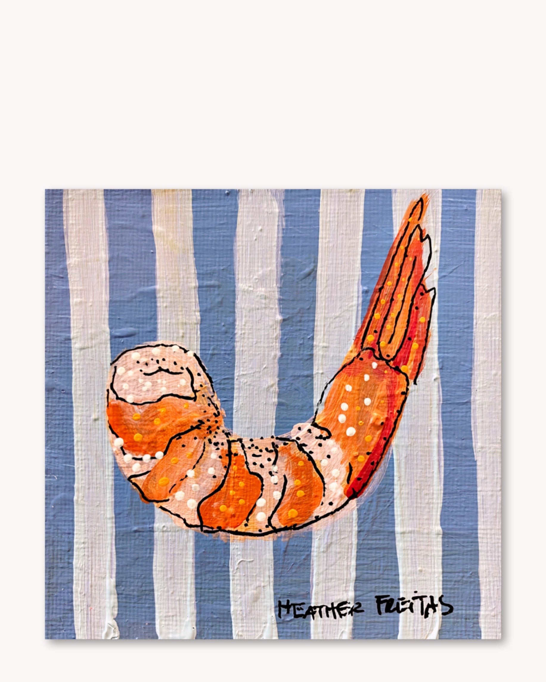 Shrimp ( Original Painting )
