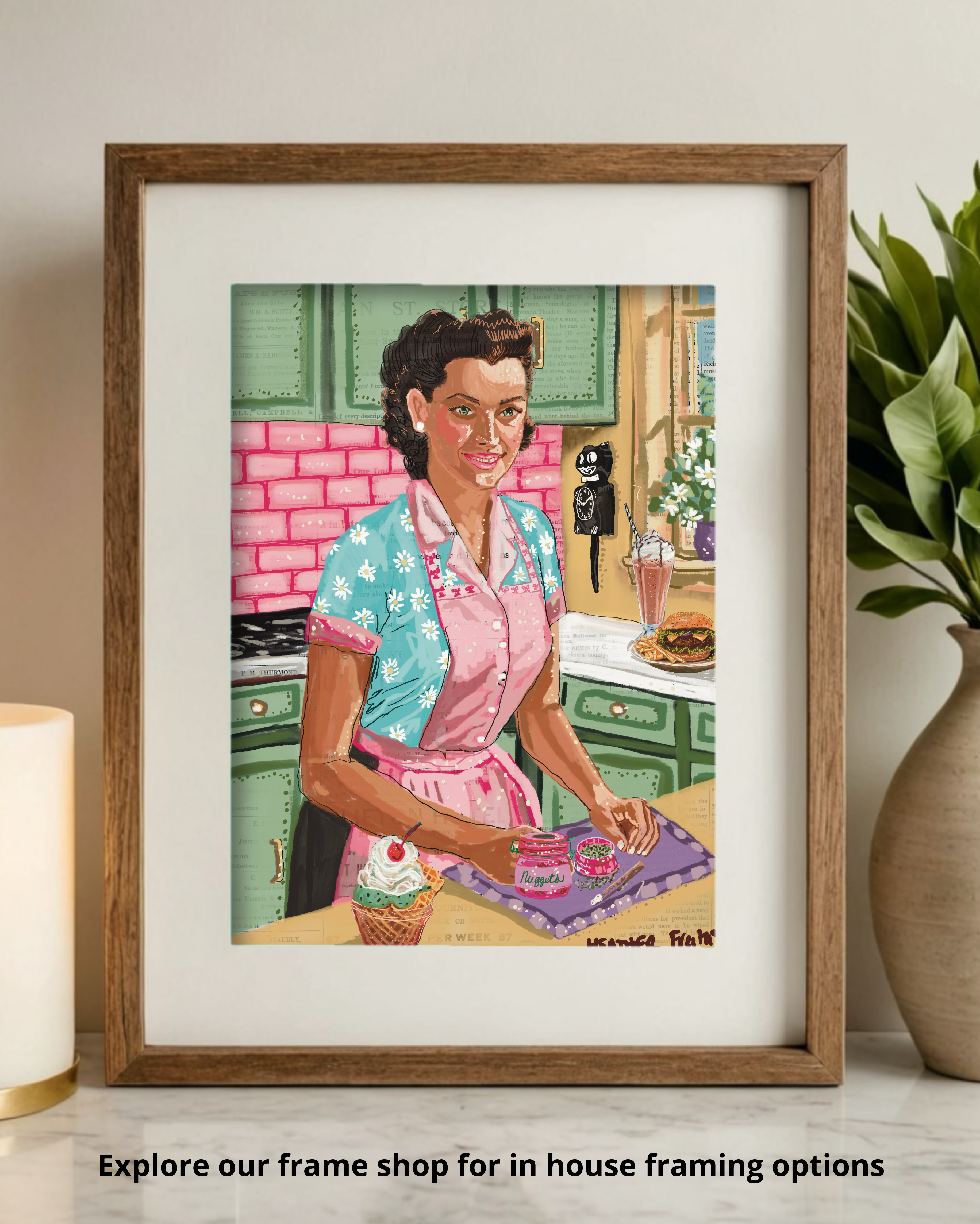 Let’s Get Baked - Limited Edition Print