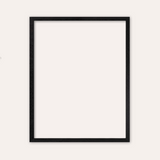 Black Wood Frame