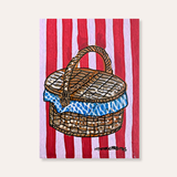 Picnic Basket Mini Fine Art Print