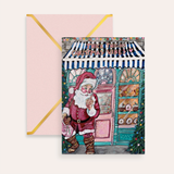 Thick Thighs Christmas Vibes Fine Art Greeting Card
