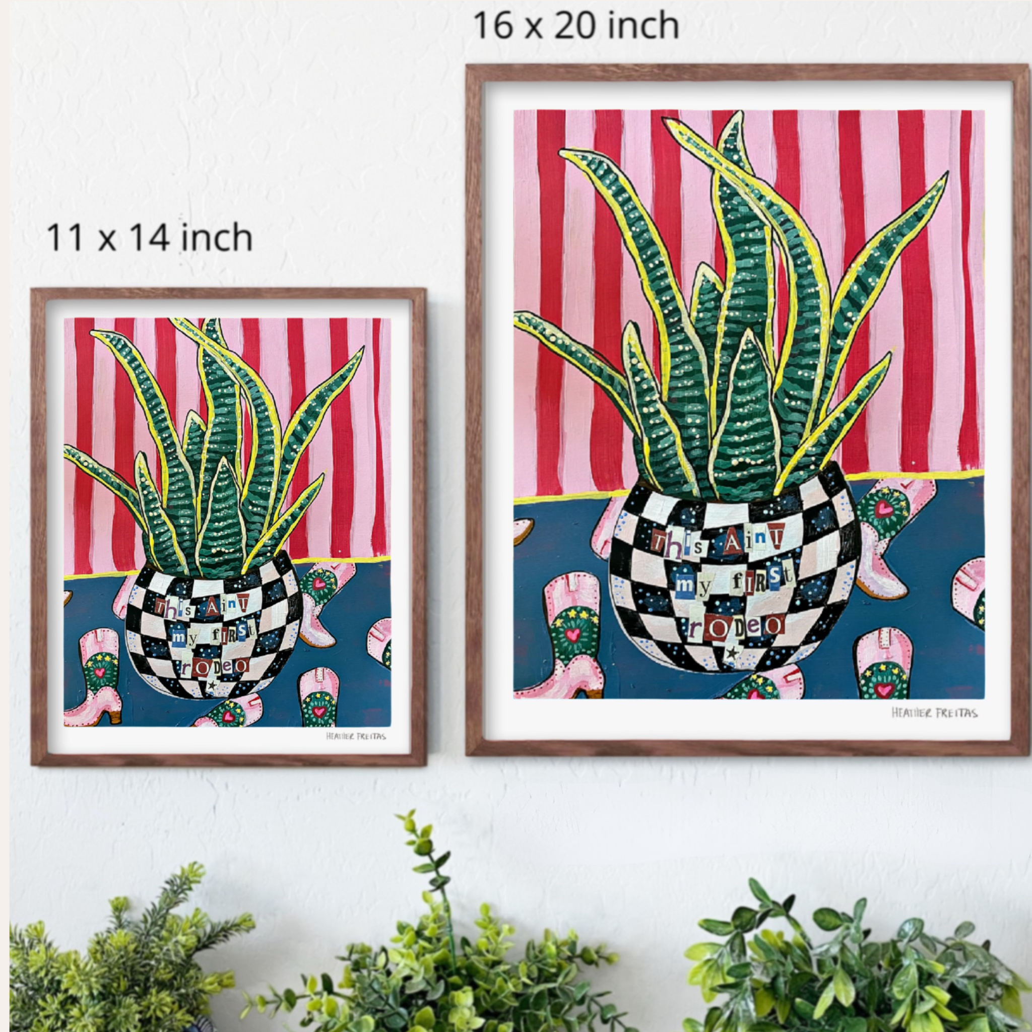 Ain’t My First Rodeo Fine Art Print