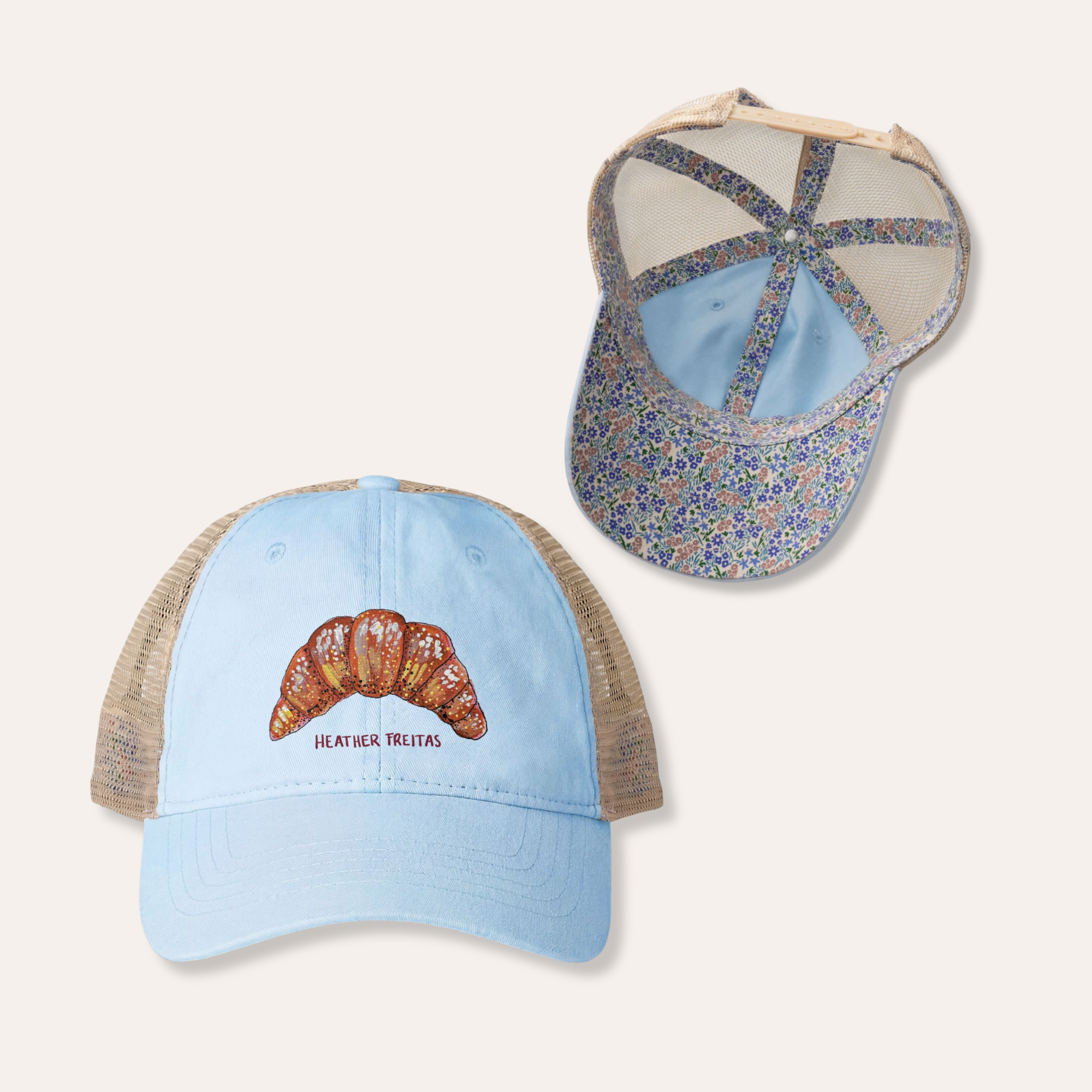 Crossiant Women's Washed Mesh-Back Cap