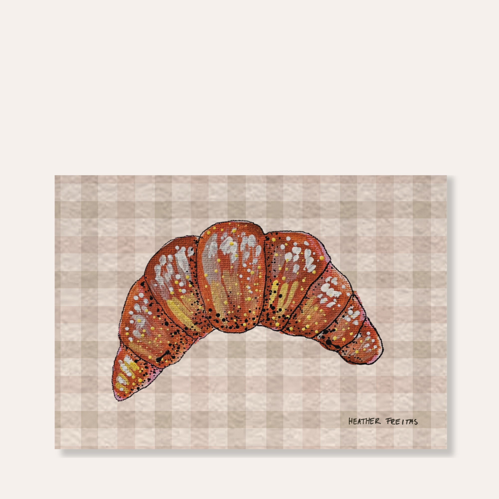 Croissant Mini Fine Art Print