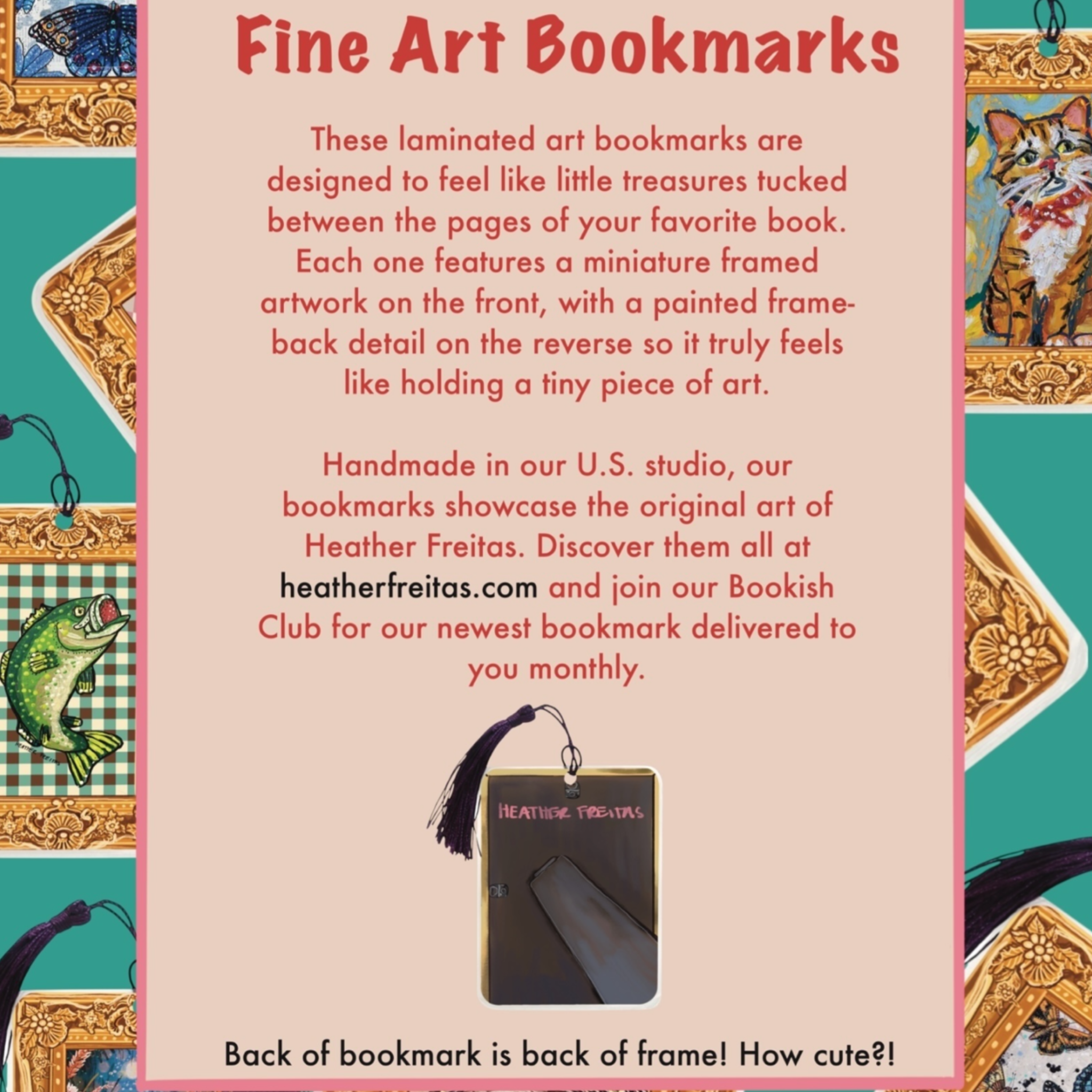 Rex Fine Art Painting Bookmark