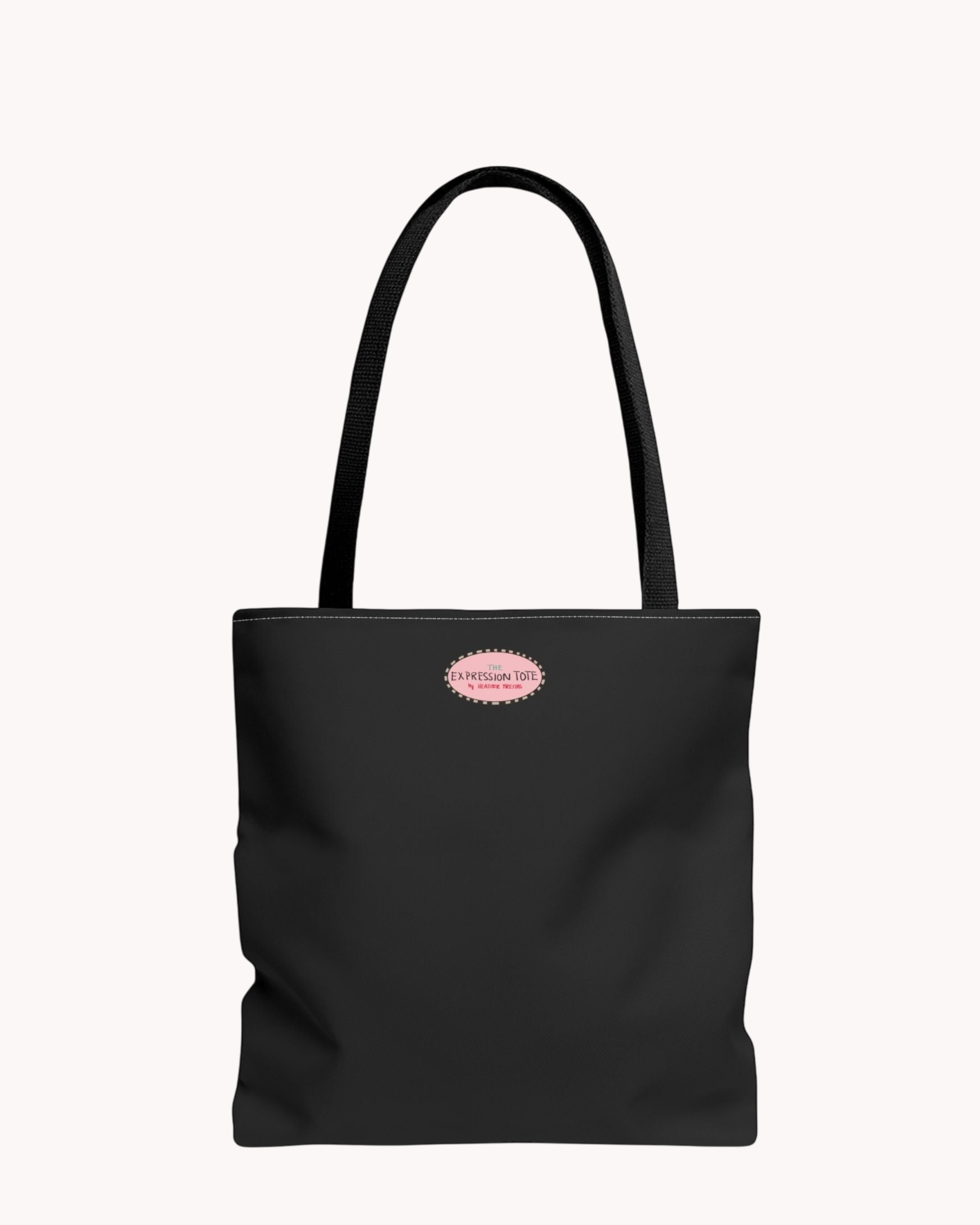 Black Basic Tote ( Unlined )