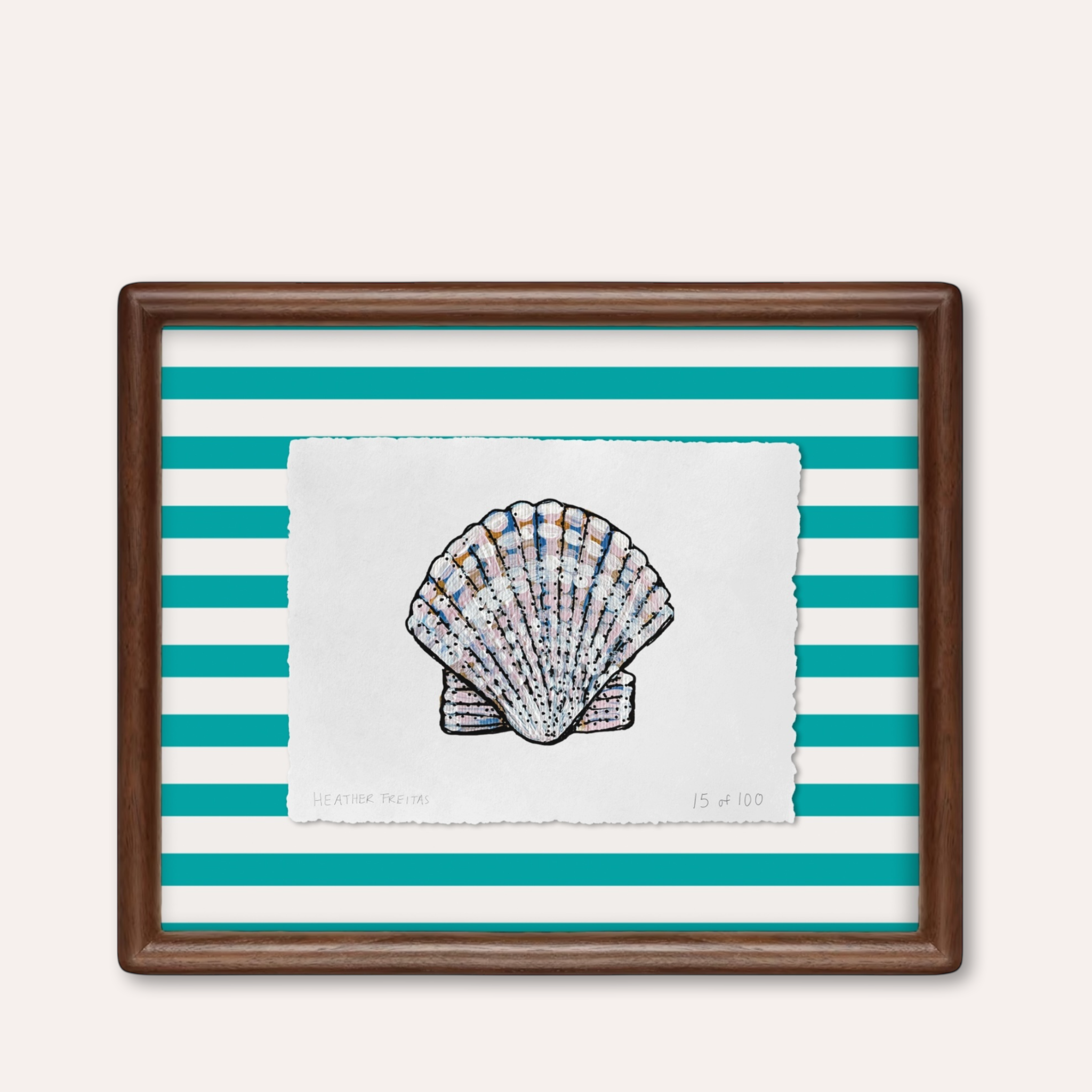 Shell Limited Edition Framed Print