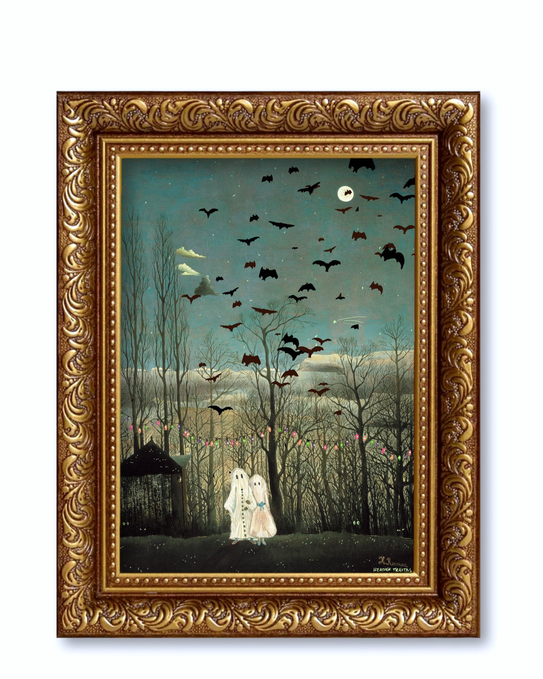 The Carnival Halloween Remaster Fine Art Magnet ( Large )