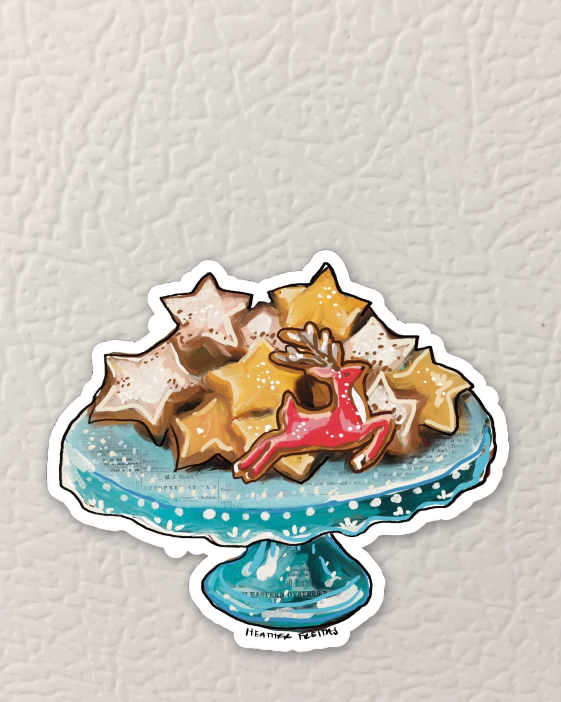 Christmas Cookies Magnet ( Die-Cut )