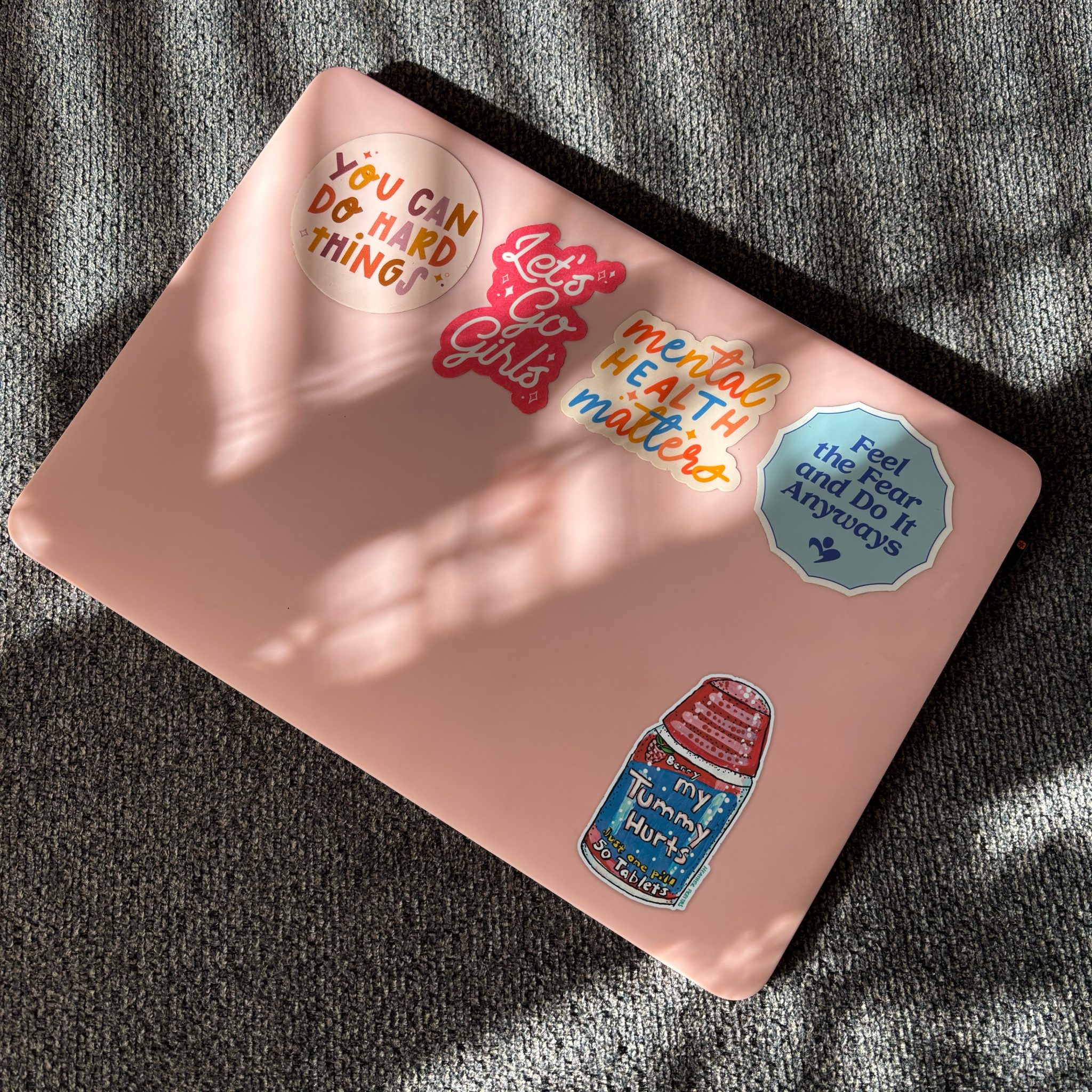 My Tummy Hurts Sticker