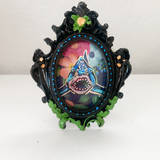 Floral Great White Shark ( Mini Original Painting )
