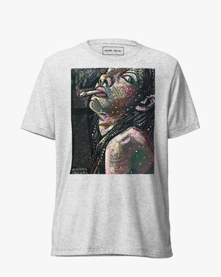 Smokin Unisex Short Sleeve T-shirt - Heather Freitas - fine art home deccor