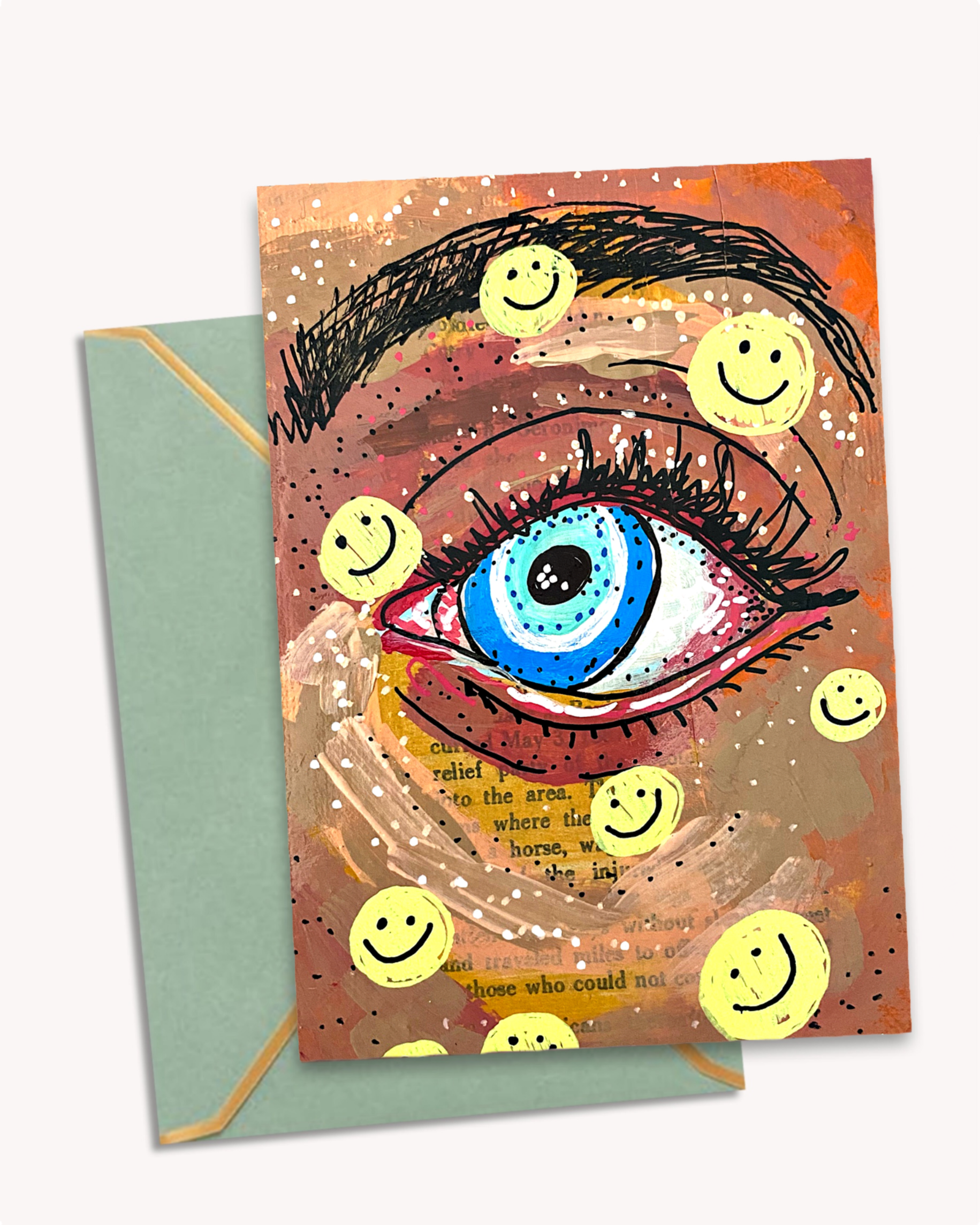 Everything Is Going To Be Ok - Greeting Card / Fine Art Print
