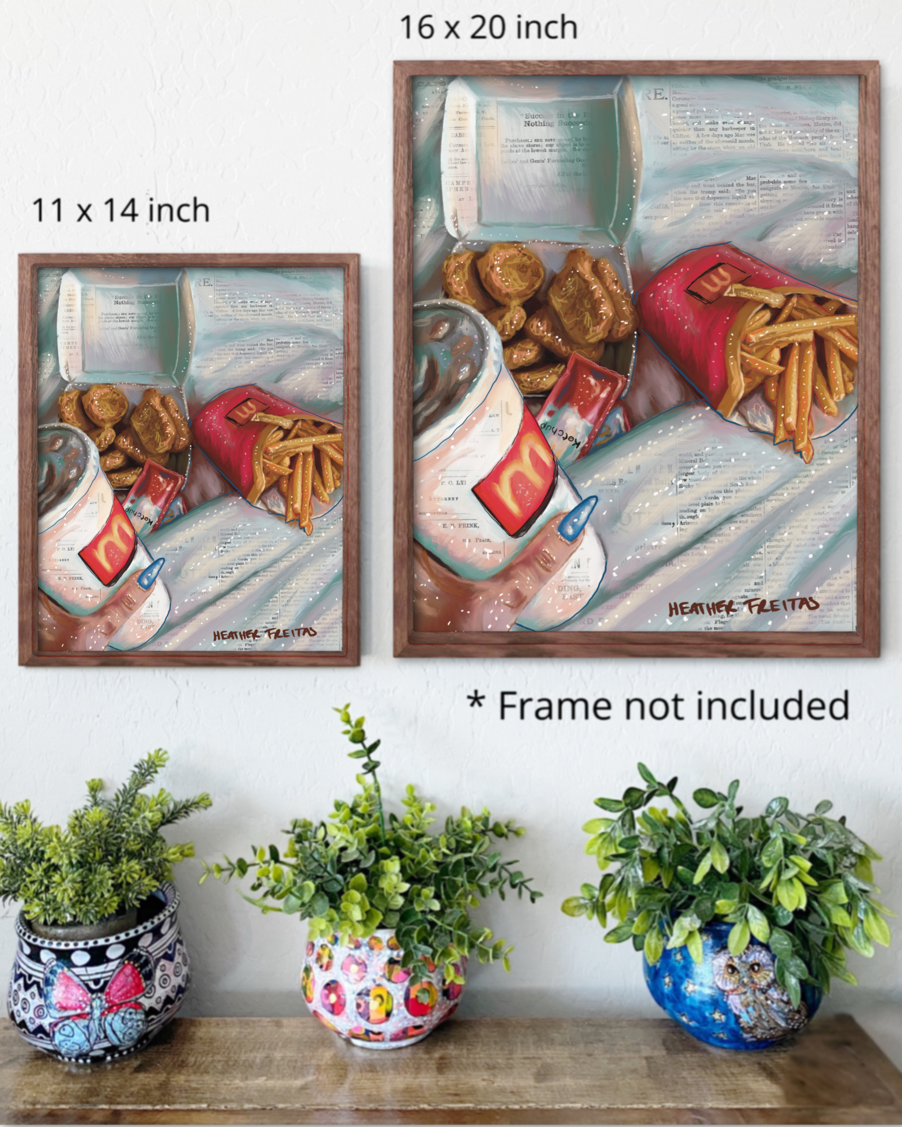 Fast Food Print