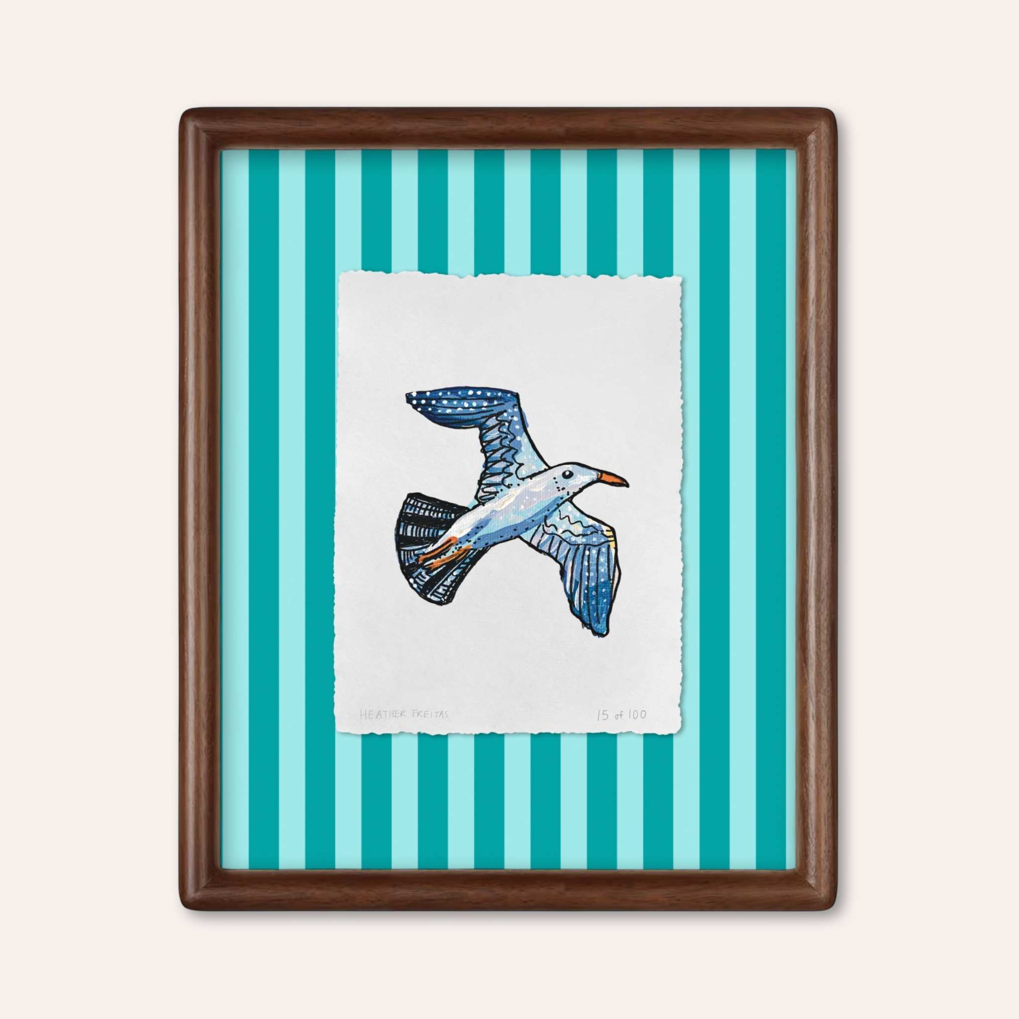 Seagull Limited Edition Framed Print