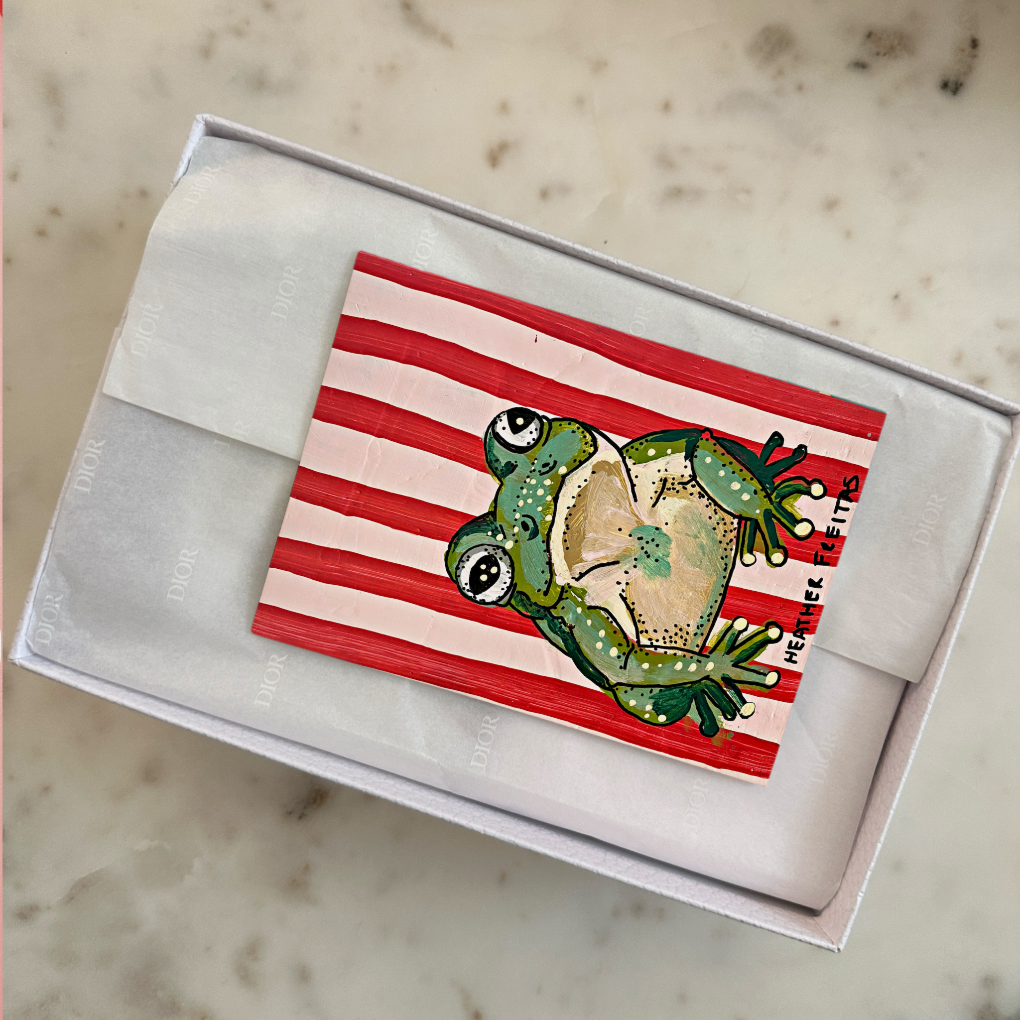 Queen RBG Fine Art Greeting Card