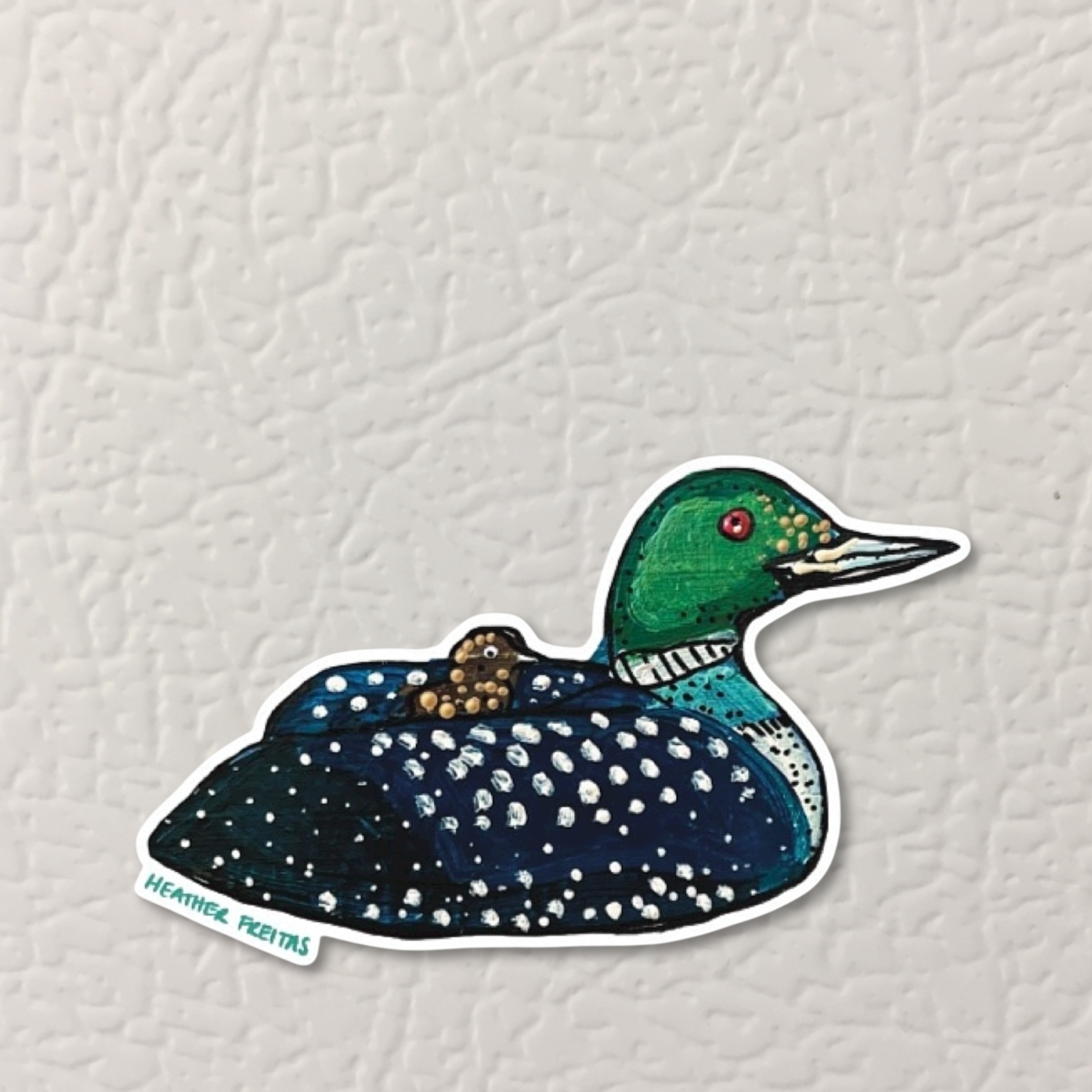 Loon Magnet ( Die-Cut )