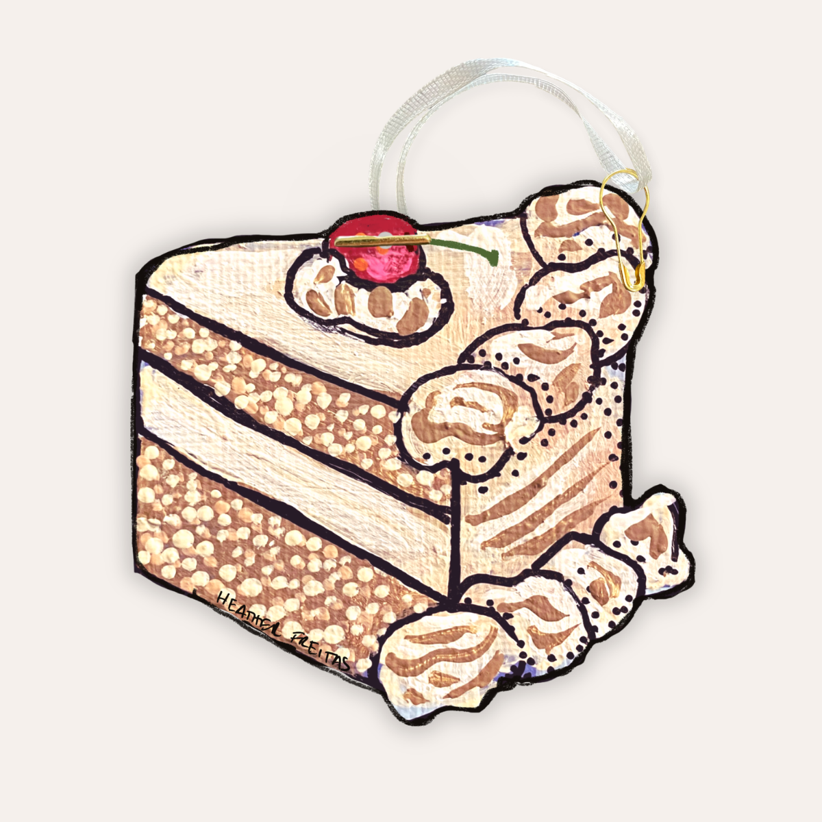 Vanilla Cake Gift Tag