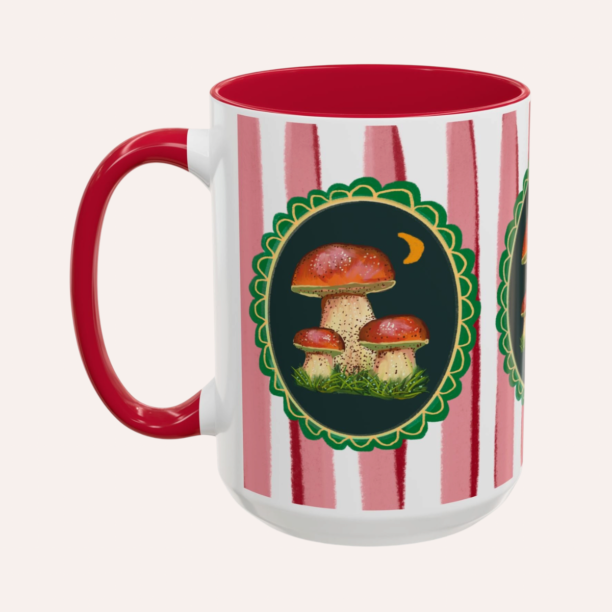 Penny Bun Mushroom Coffee Mug 15oz