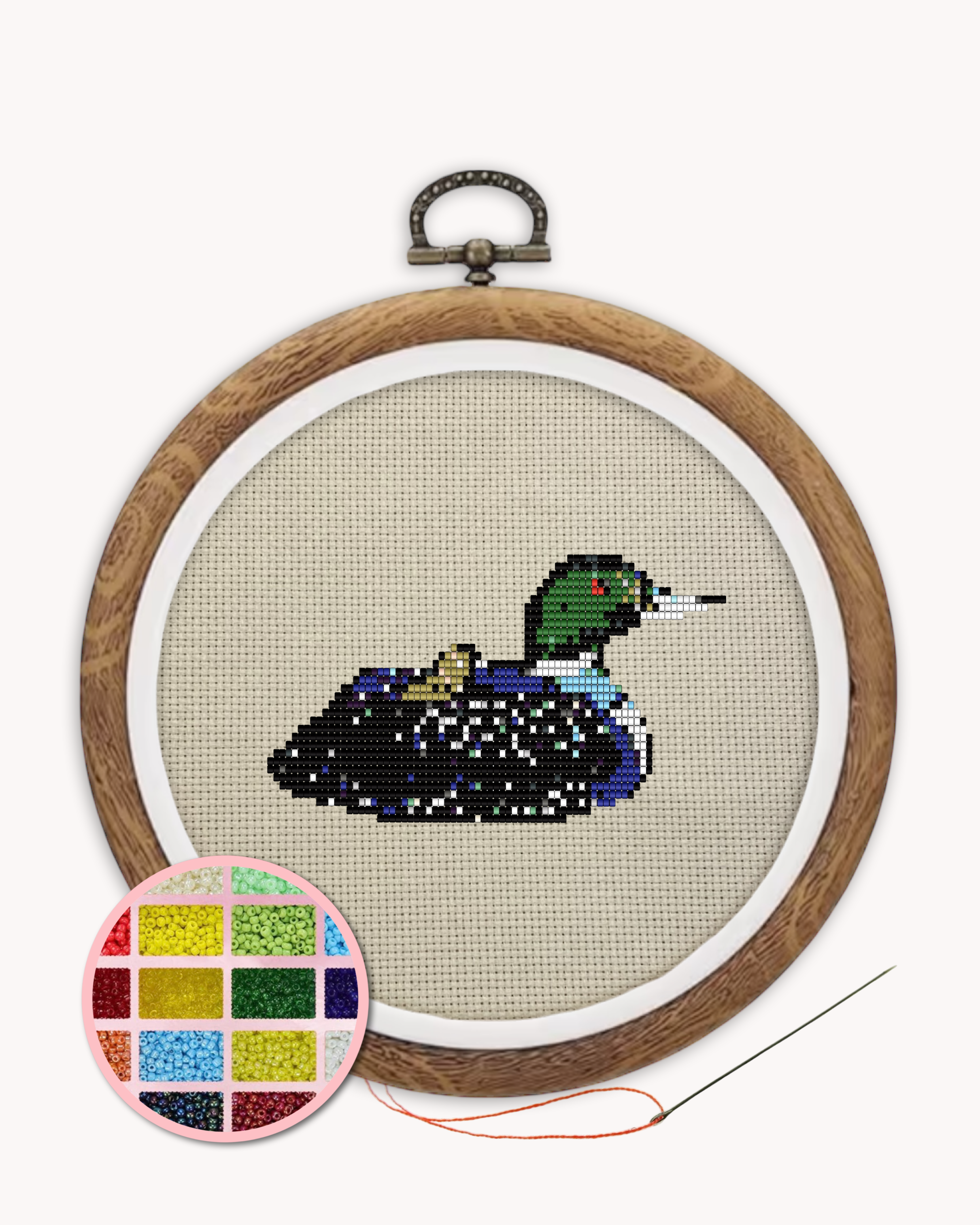 Loon Beaded Art Kit ( L 5 inch )