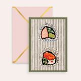 Sushi Fine Art Greeting Card