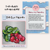 Radish Magnet ( Die-Cut )