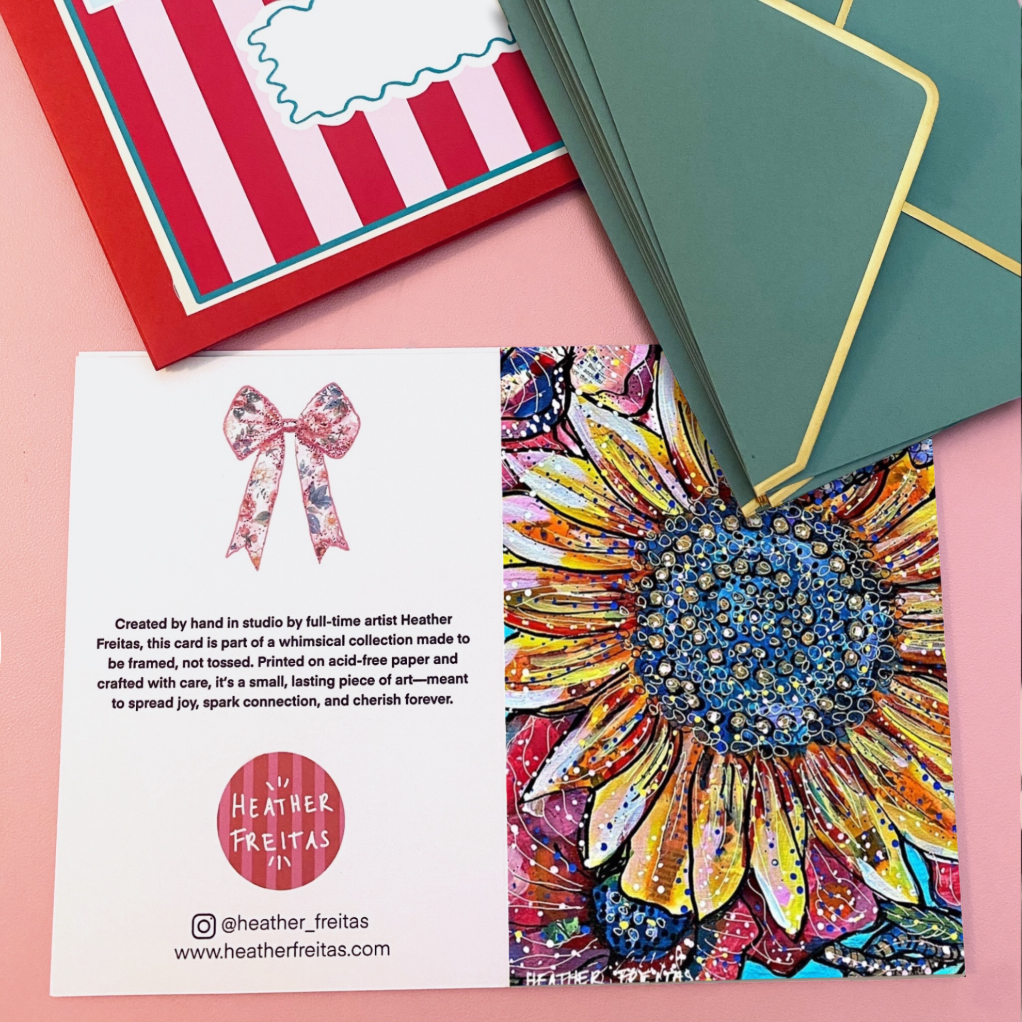 Sunflower - Greeting Card / Fine Art Print