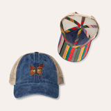Monarch Women's Washed Mesh-Back Cap