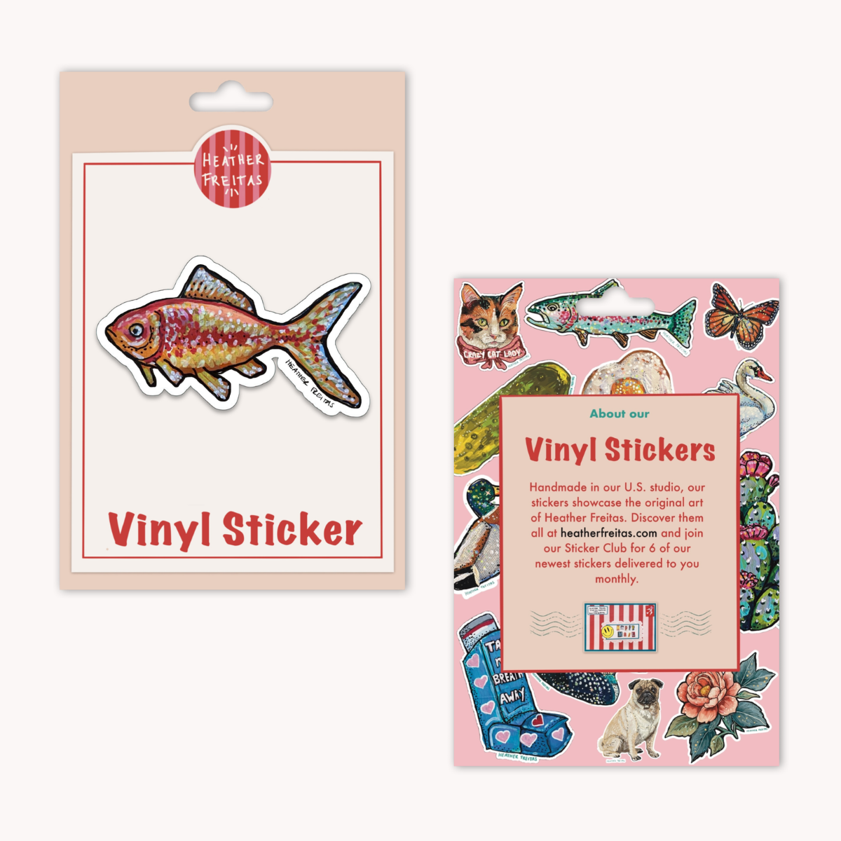 Common Goldfish Sticker