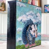 Sunday Day Opossum ( original painting )