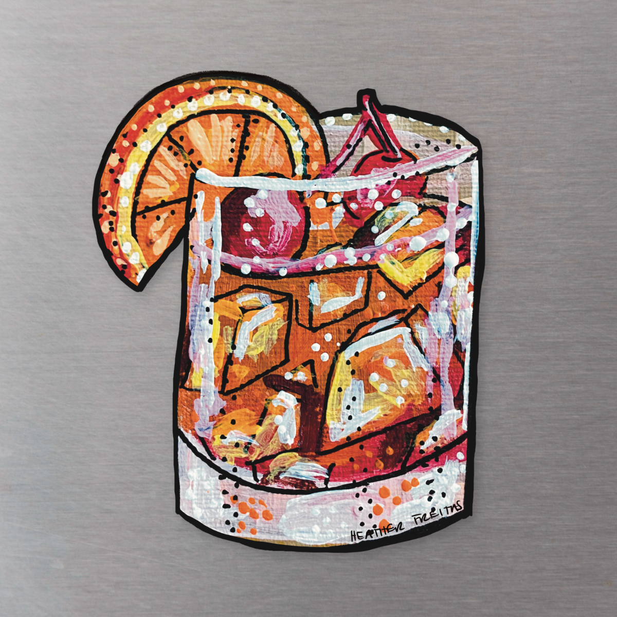 Old Fashioned Magnet ( Die-Cut )