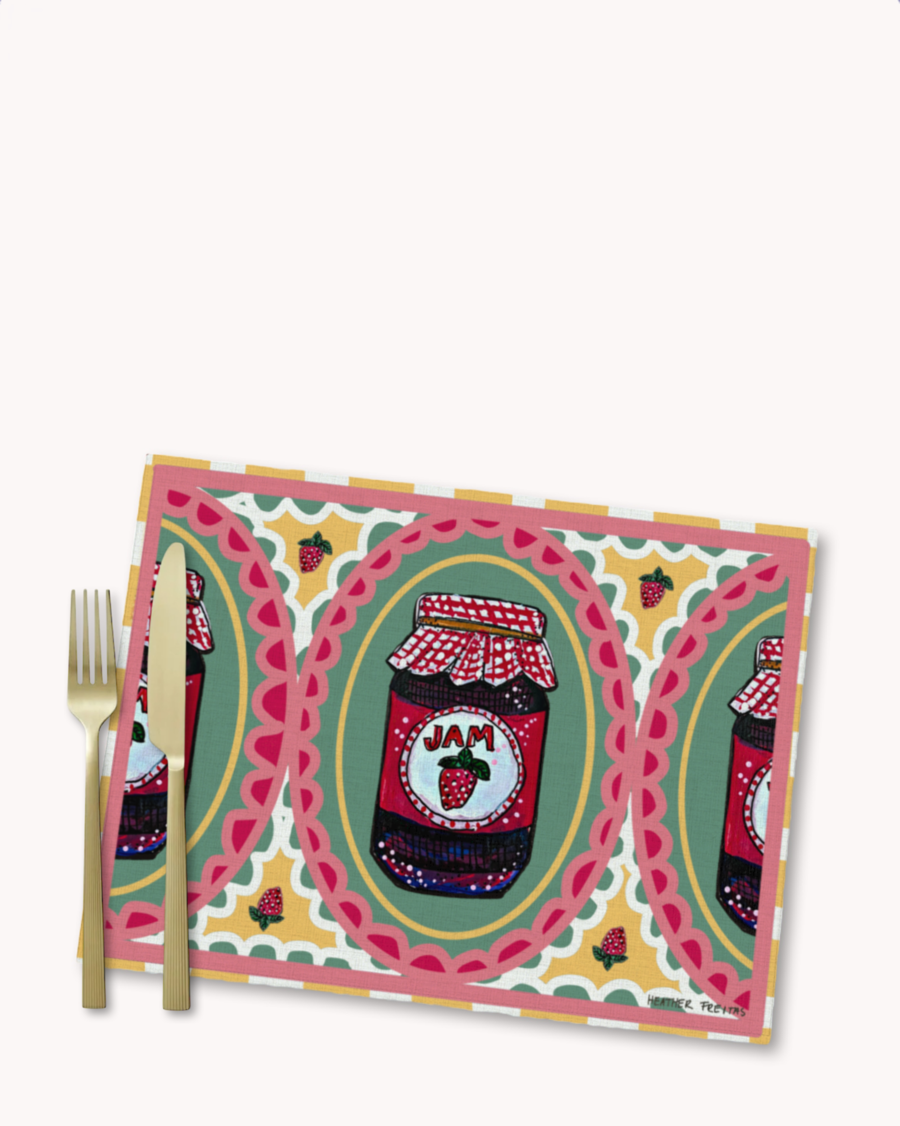 Strawberry Jam Placemat